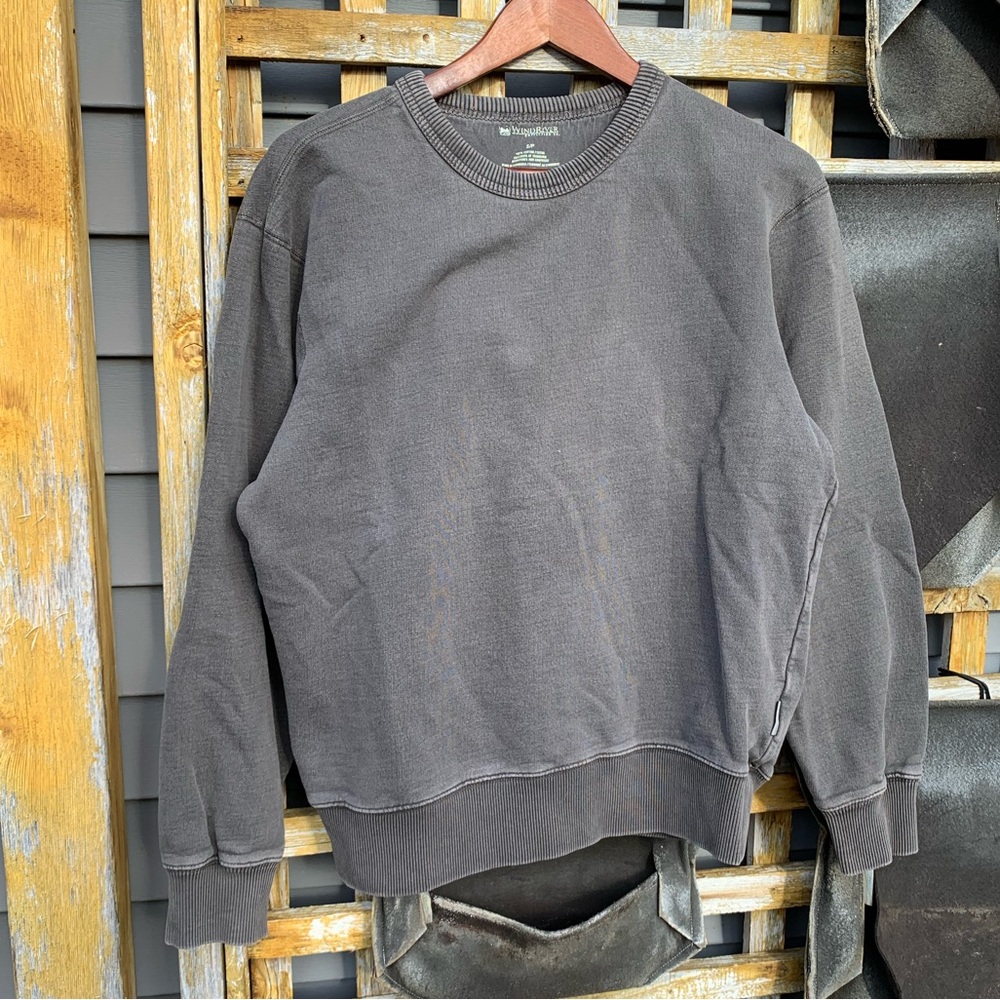 Vintage Charcoal Gray Crewneck Sweatshirt